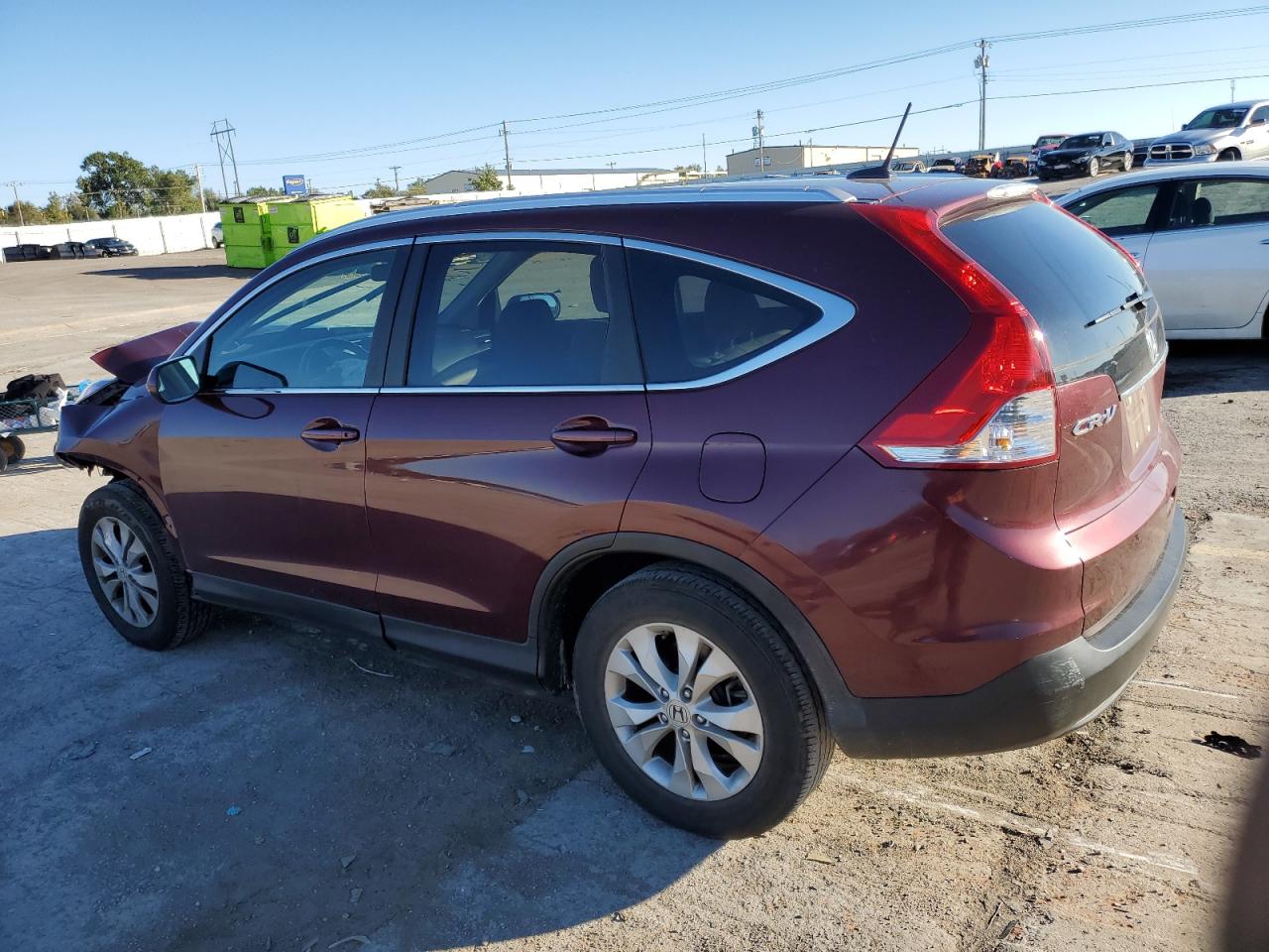 Image 2 of 2013 HONDA CR-V EXL 2013 with VIN 5J6RM4H74DL057157