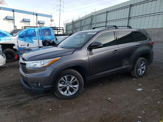 Image 1 of 2016 TOYOTA HIGHLANDER LE 2016 with VIN 5TDZKRFH3GS184411