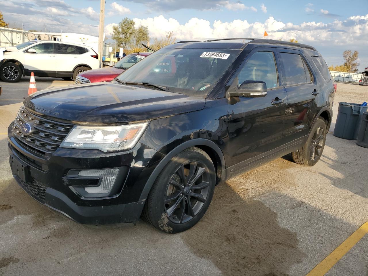 Image 1 of 2017 FORD EXPLORER XLT 2017 with VIN 1FM5K8D83HGE10417