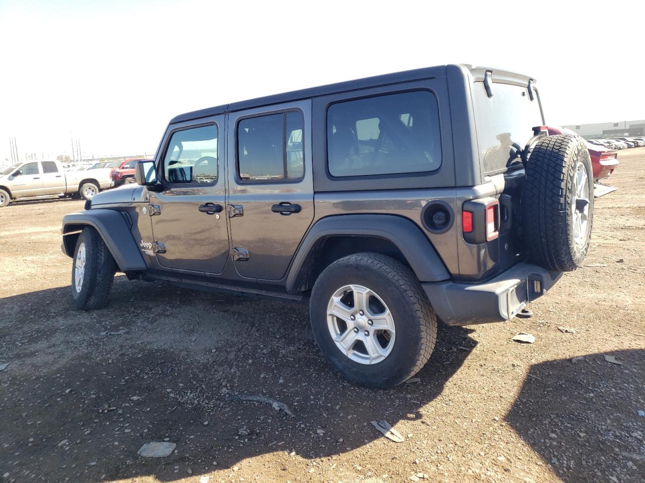 Image 2 of 2020 JEEP WRANGLER UNLIMITED SPORT 2020 with VIN 1C4HJXDN2LW263719