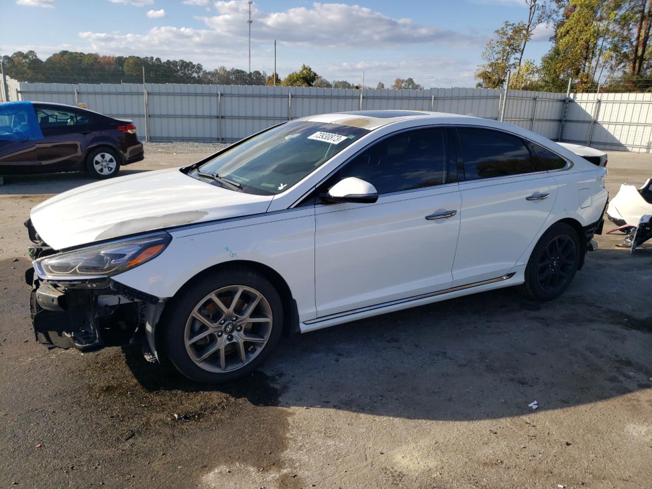 Изображение 1 2018 HYUNDAI SONATA SPORT 2018 с VIN 5NPE34ABXJH693376
