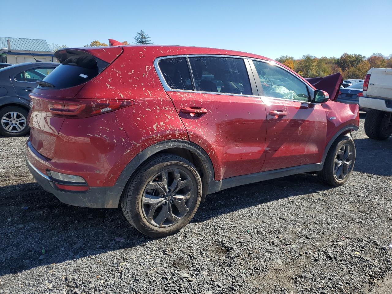 Image 3 of 2022 KIA SPORTAGE LX 2022 with VIN KNDPMCAC4N7027259