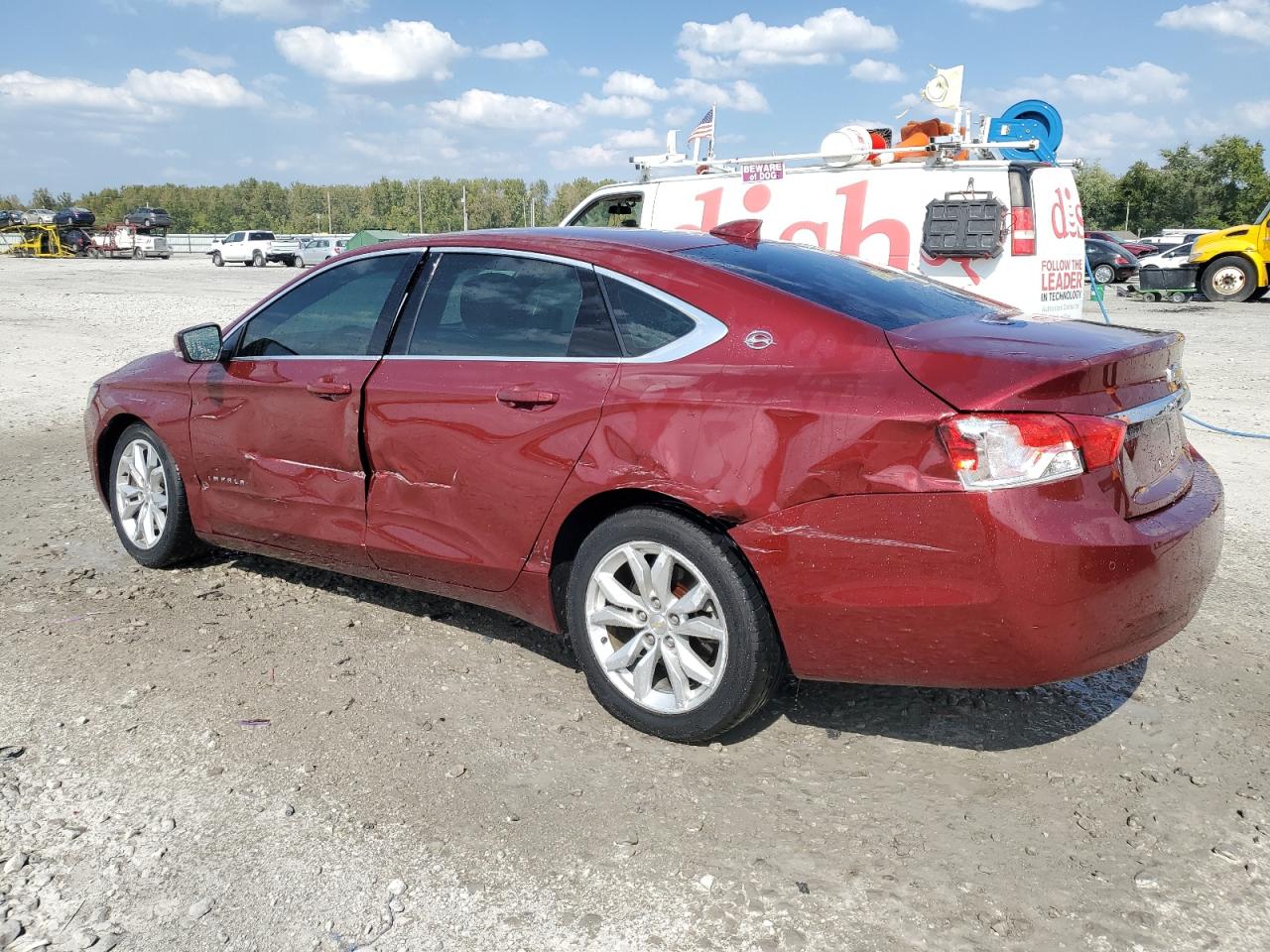 Image 2 of 2016 CHEVROLET IMPALA LT 2016 with VIN 2G1105SA3G9155254