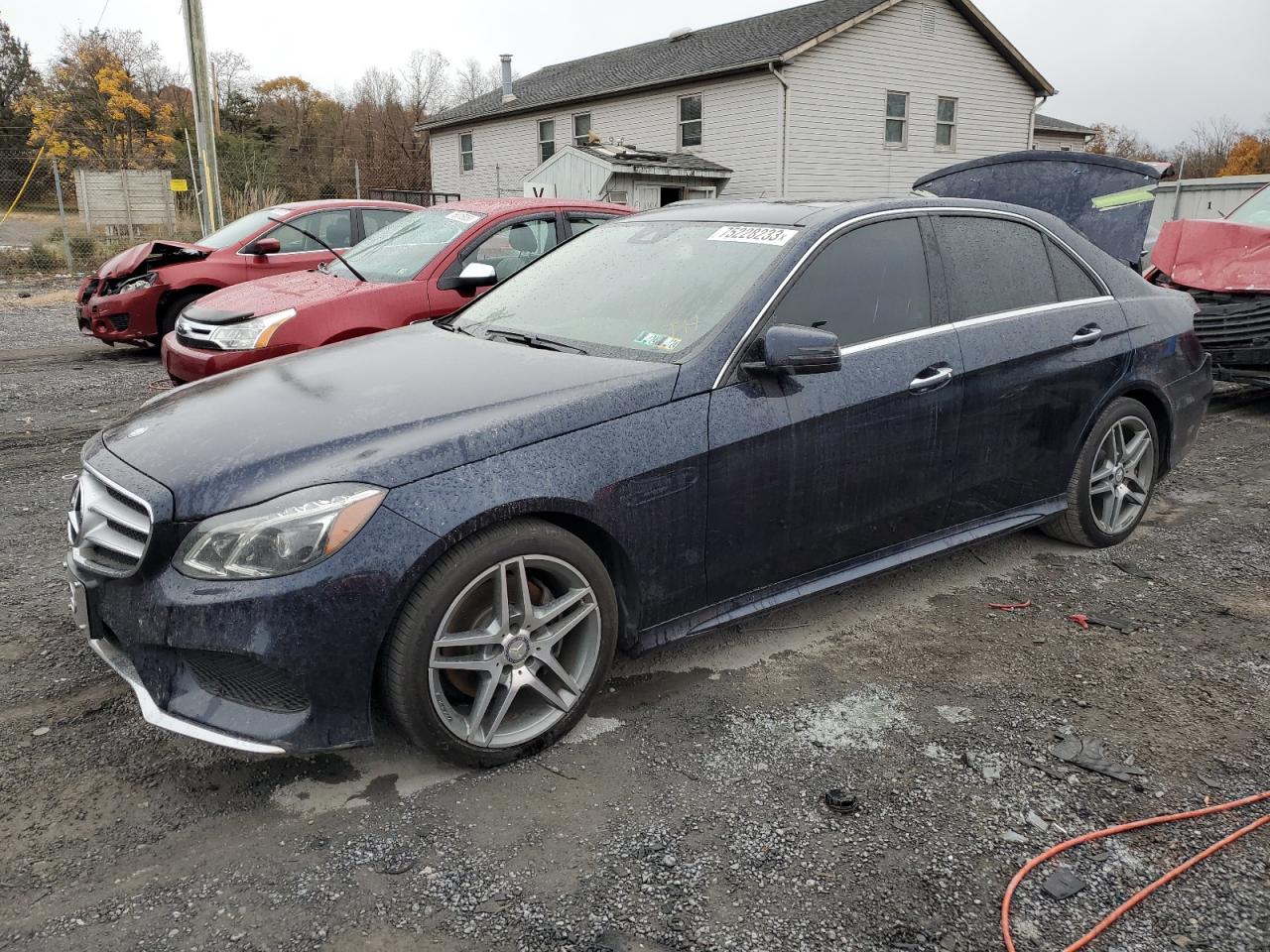 Image 1 of 2015 MERCEDES-BENZ E 350 4MATIC 2015 with VIN WDDHF8JB9FB138025