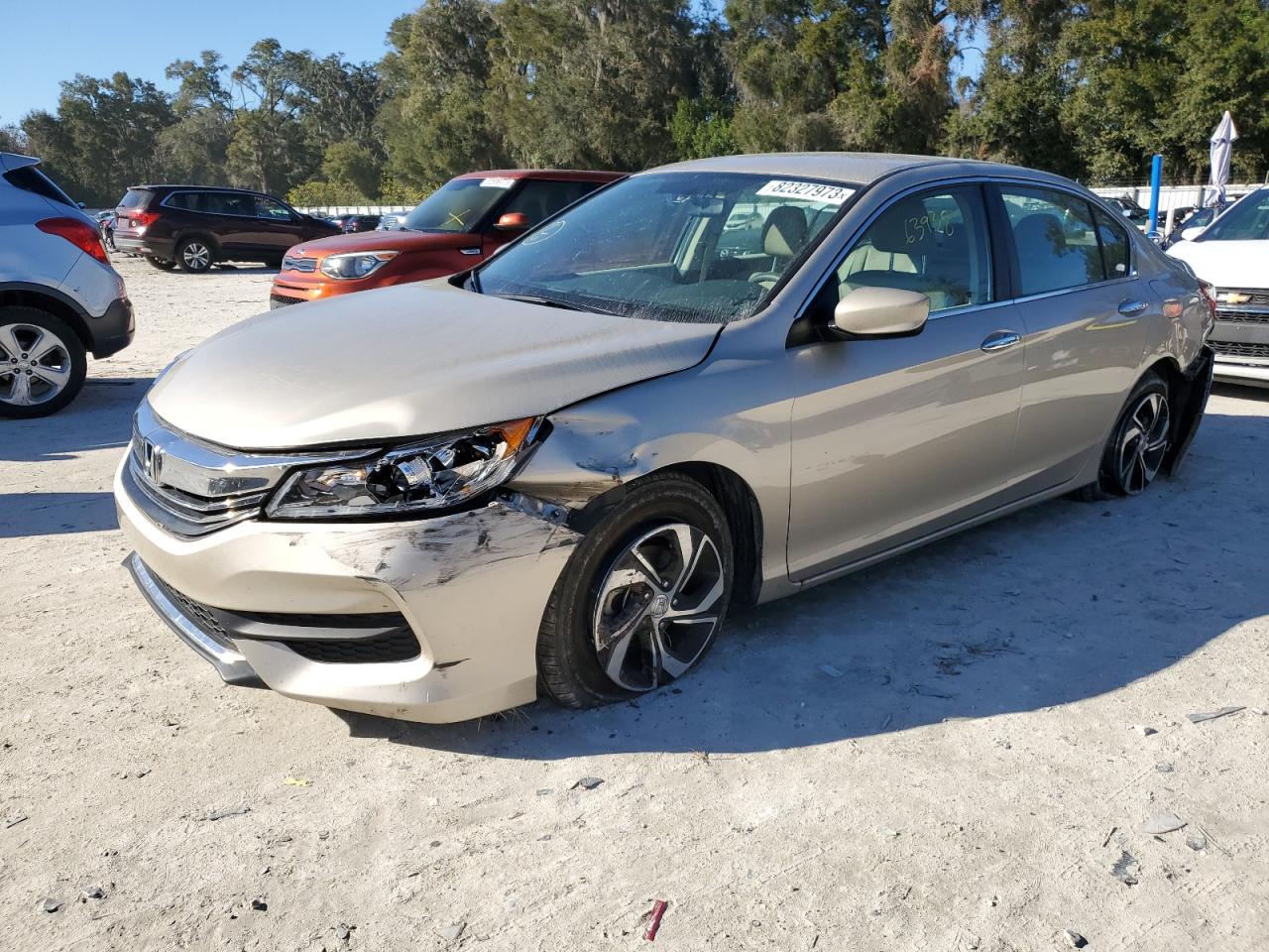 Изображение 1 2017 HONDA ACCORD LX 2017 с VIN 1HGCR2F33HA242398