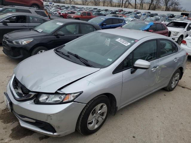 Image 1 of 2015 HONDA CIVIC LX 2015 with VIN 19XFB2F5XFE112436