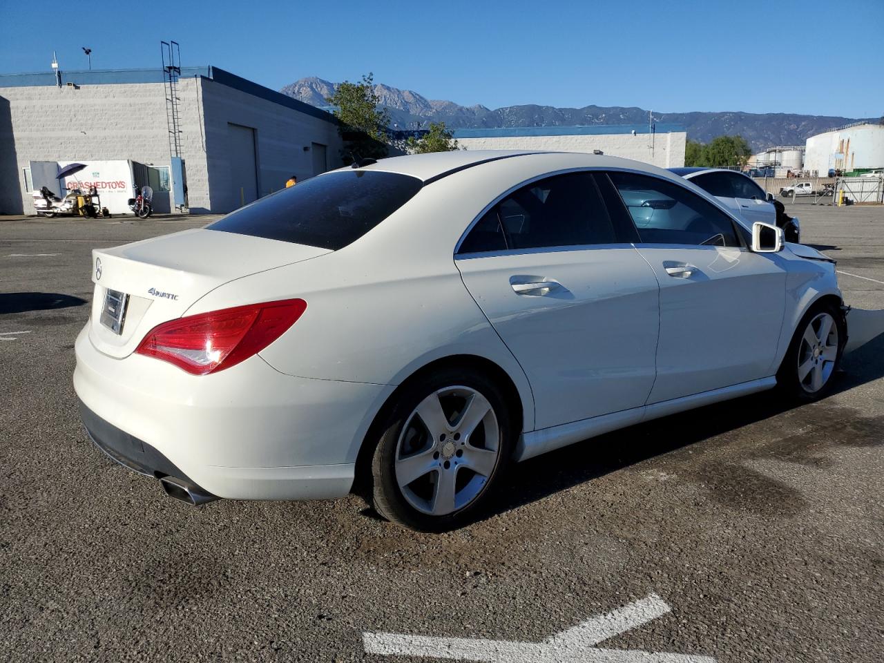 Image 3 of 2016 MERCEDES-BENZ CLA 250 4MATIC 2016 with VIN WDDSJ4GB2GN305202