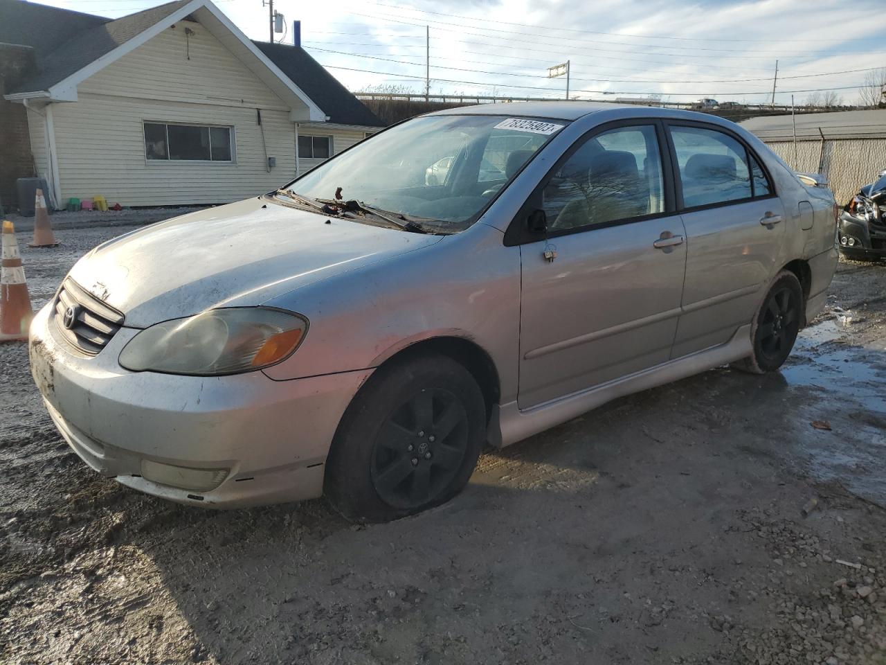 Image 1 of 2003 TOYOTA COROLLA CE 2003 with VIN 1NXBR32E63Z071625
