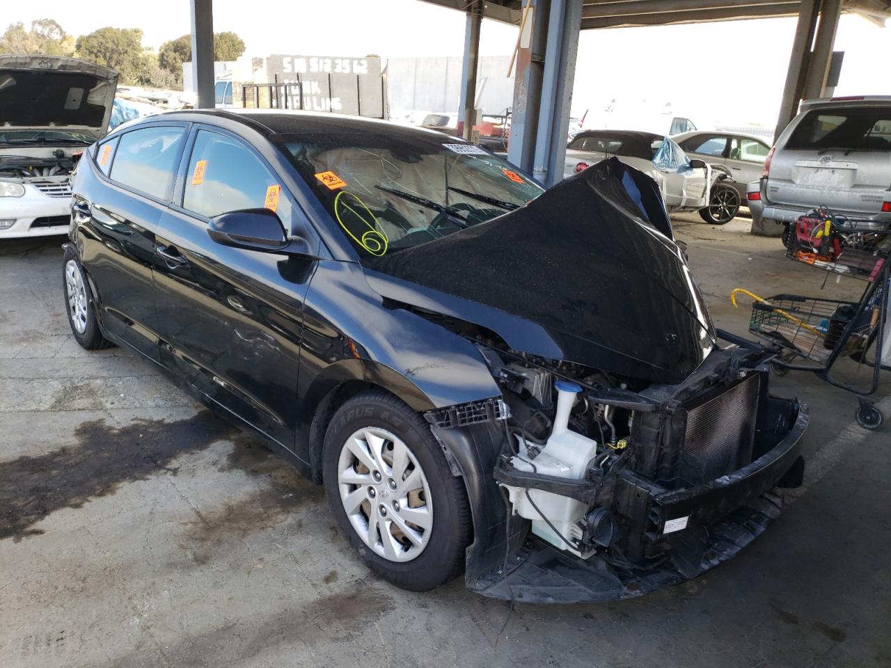 Изображение 1 2020 HYUNDAI ELANTRA SE 2020 с VIN 5NPD74LF2LH498648