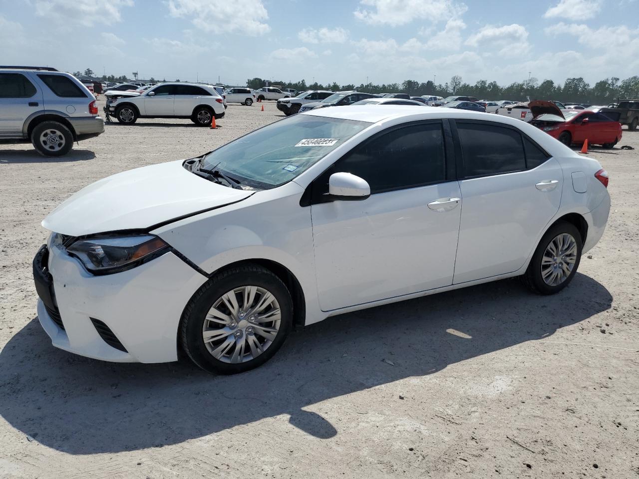 Image 1 of 2016 TOYOTA COROLLA L 2016 with VIN 2T1BURHE5GC669771