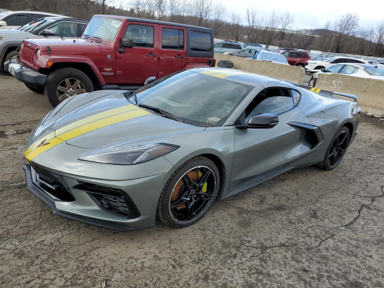 Изображение 1 2022 CHEVROLET CORVETTE STINGRAY 3LT 2022 с VIN 1G1YC2D48N5111417