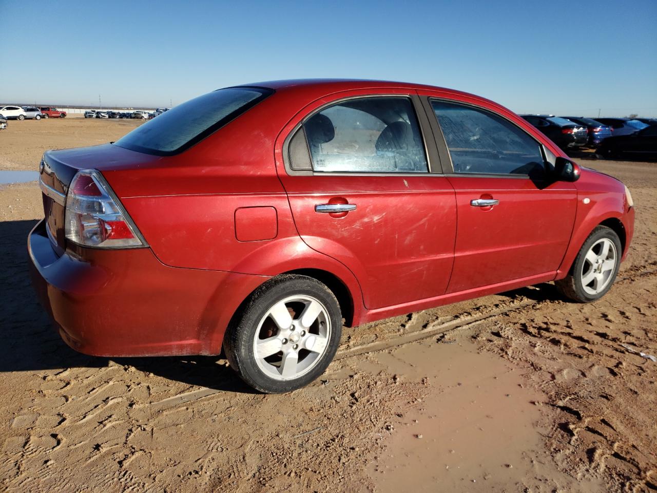 Image 3 of 2008 CHEVROLET AVEO LT 2008 with VIN KL1TG56648B200260
