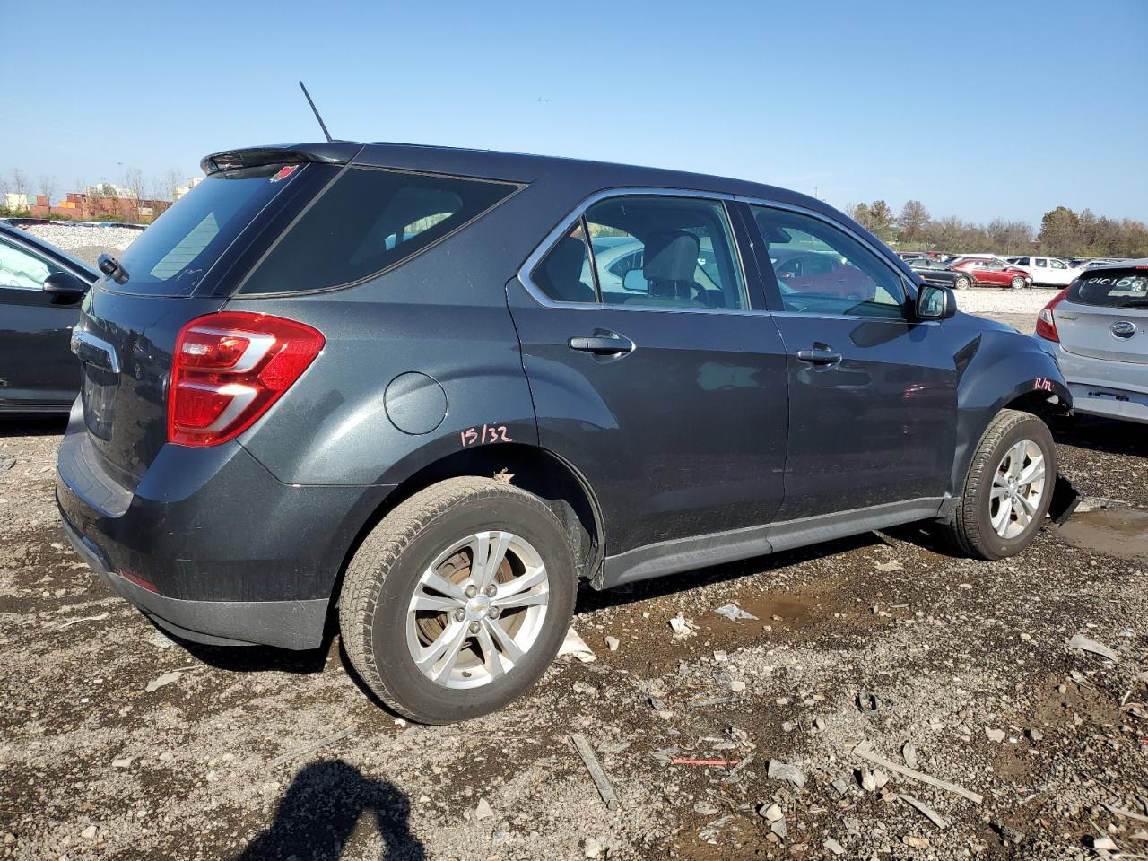 Image 3 of 2017 CHEVROLET EQUINOX LS 2017 with VIN 2GNALBEK5H1590804