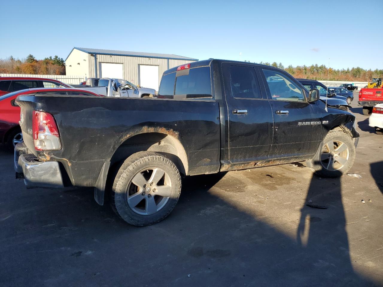 Image 3 of 2012 DODGE RAM 1500 SLT 2012 with VIN 1C6RD7GT6CS124875