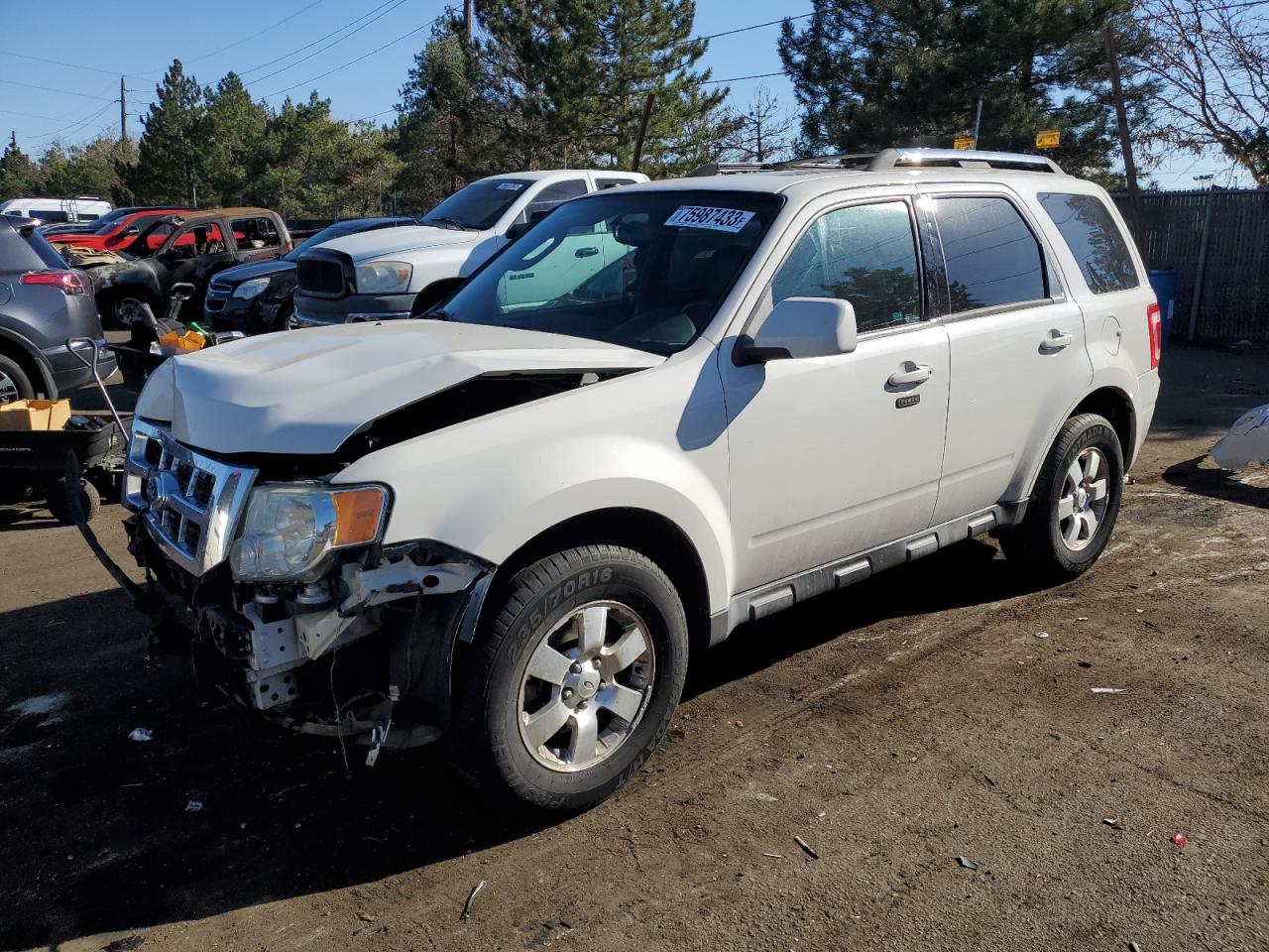 Image 1 of 2011 FORD ESCAPE LIMITED 2011 with VIN 1FMCU9EG6BKC63415