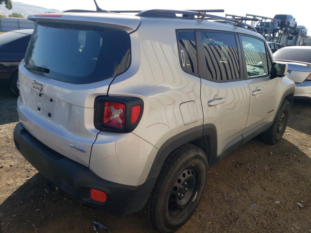 Image 3 of 2016 JEEP RENEGADE LATITUDE 2016 with VIN ZACCJBBT2GPD56306
