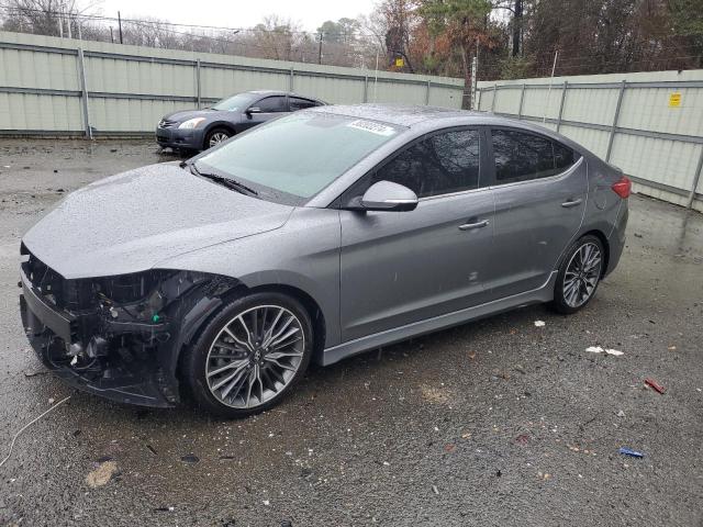 Image 1 of 2018 HYUNDAI ELANTRA SPORT 2018 with VIN KMHD04LB9JU602214