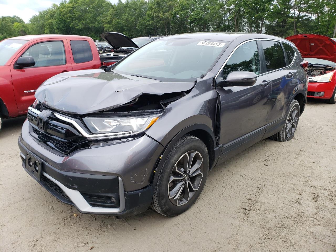 Obraz 1 z 2021 HONDA CR-V EX 2021 z VIN 2HKRW2H54MH640237