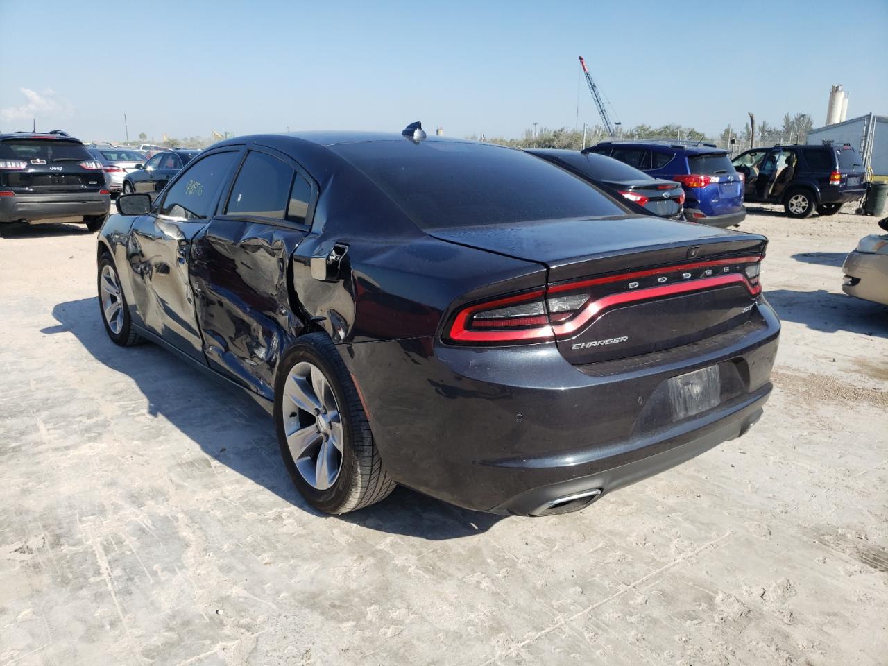Image 3 of 2018 DODGE CHARGER SXT PLUS 2018 with VIN 2C3CDXHG3JH147006