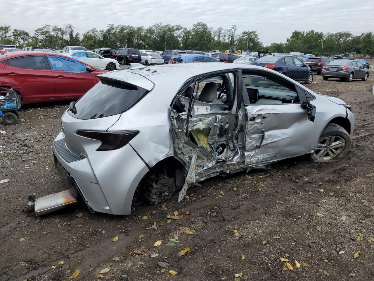 Obraz 3 z 2019 TOYOTA COROLLA SE 2019 z VIN JTNK4RBE3K3012294