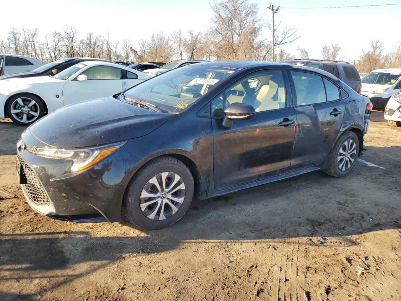 Obraz 1 z 2022 TOYOTA COROLLA LE 2022 z VIN JTDEAMDE3NJ056600