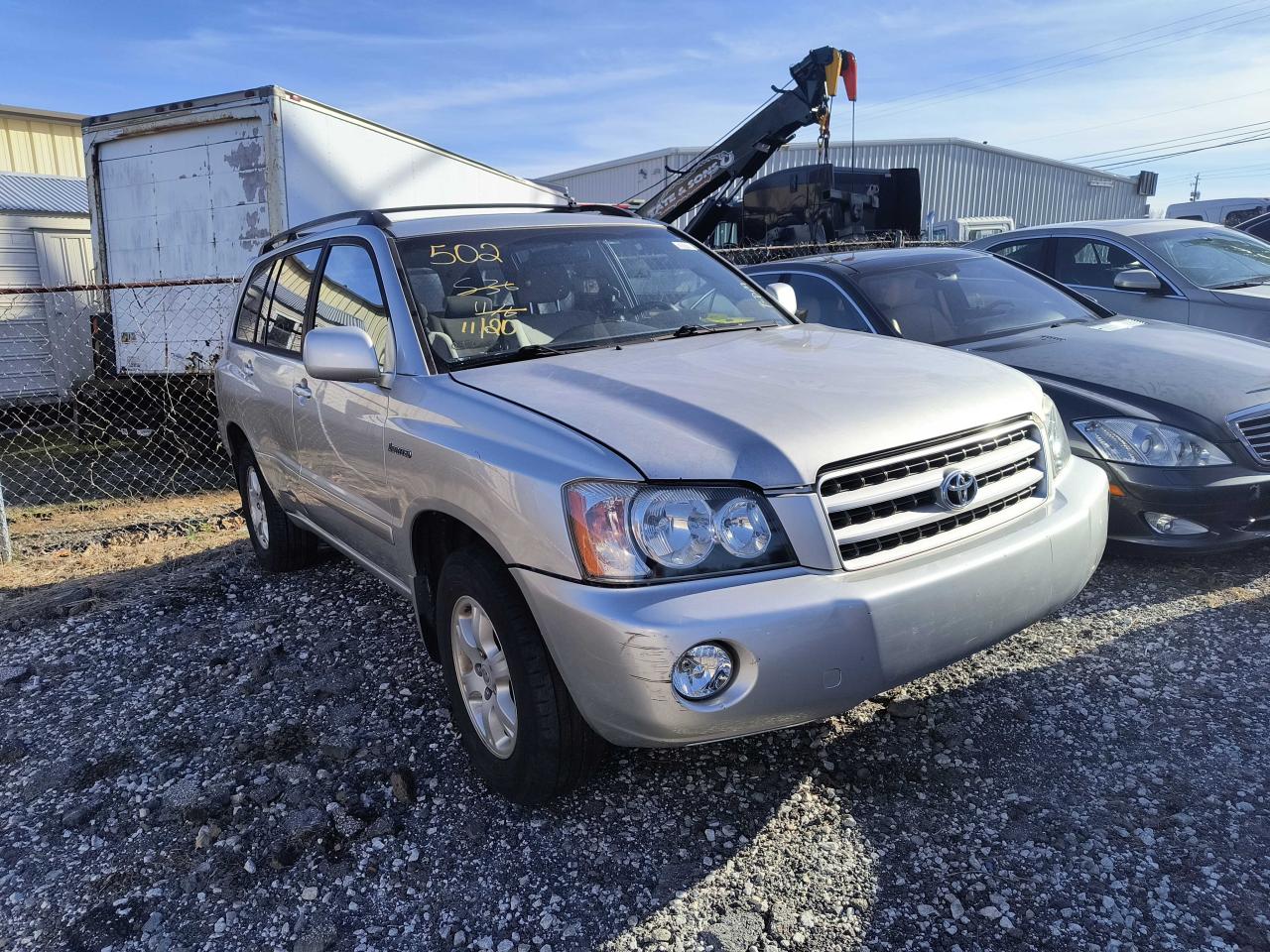 Image 1 of 2002 TOYOTA HIGHLANDER LIMITED 2002 with VIN JTEGF21A620042557