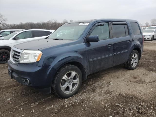 Image 1 of 2012 HONDA PILOT EXL 2012 with VIN 5FNYF4H68CB002747