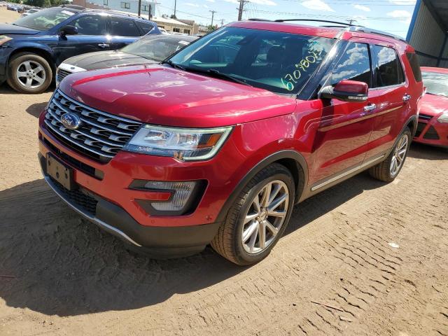 Image 1 of 2017 FORD EXPLORER LIMITED 2017 with VIN 1FM5K7F85HGB07310
