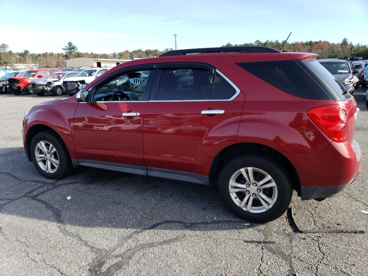 Image 2 of 2013 CHEVROLET EQUINOX LT 2013 with VIN 2GNALDEK1D6268704