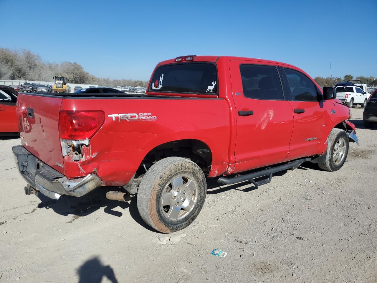Image 3 of 2008 TOYOTA TUNDRA CREWMAX 2008 with VIN 5TFDV54138X059470