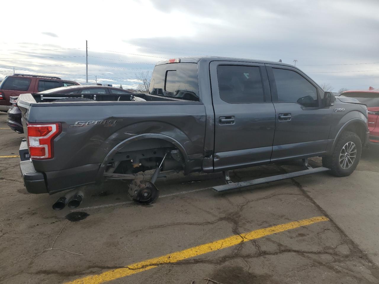 Obraz 3 z 2018 FORD F150 SUPERCREW 2018 z VIN 1FTEW1EP5JFA60726