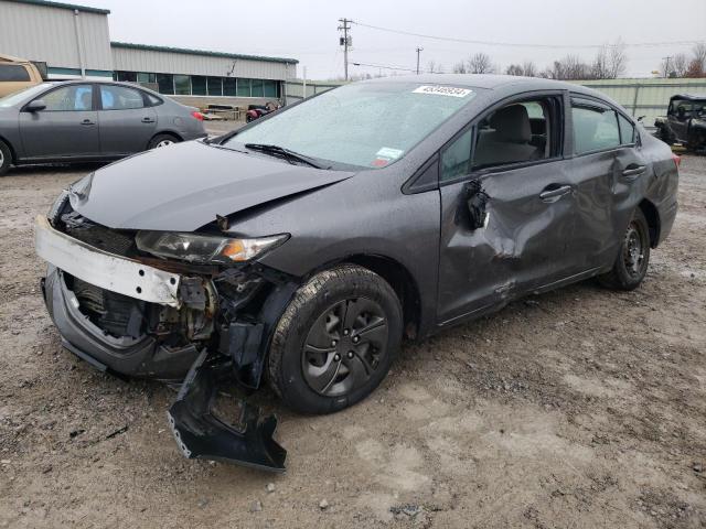 Image 1 of 2013 HONDA CIVIC LX 2013 with VIN 2HGFB2F55DH590556