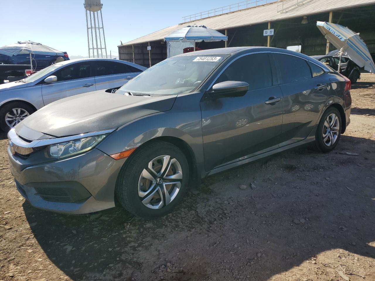 Image 1 of 2016 HONDA CIVIC LX 2016 with VIN 2HGFC2F55GH547661