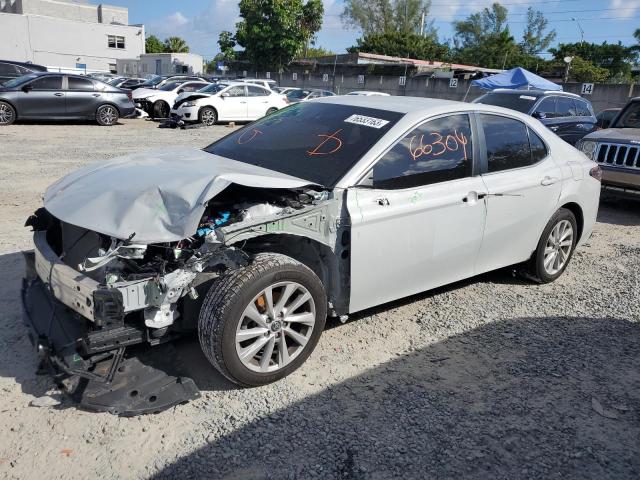Image 1 of 2022 TOYOTA CAMRY LE 2022 with VIN 4T1C11AK9NU057437