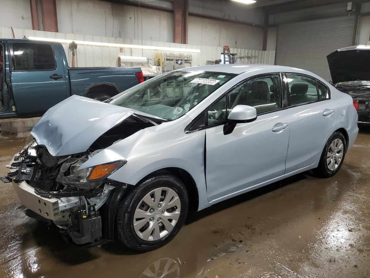 Изображение 1 2012 HONDA CIVIC LX 2012 с VIN 2HGFB2F52CH595373