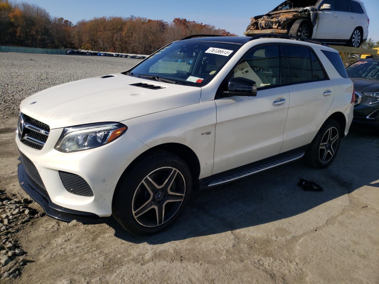 Image 1 of 2017 MERCEDES-BENZ GLE 43 AMG 2017 with VIN 4JGDA6EB1HA963034