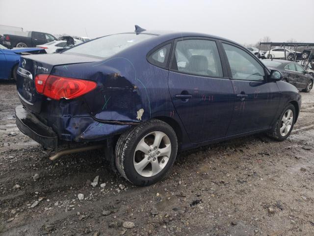 Image 3 of 2010 HYUNDAI ELANTRA BLUE 2010 with VIN KMHDU4AD0AU877091