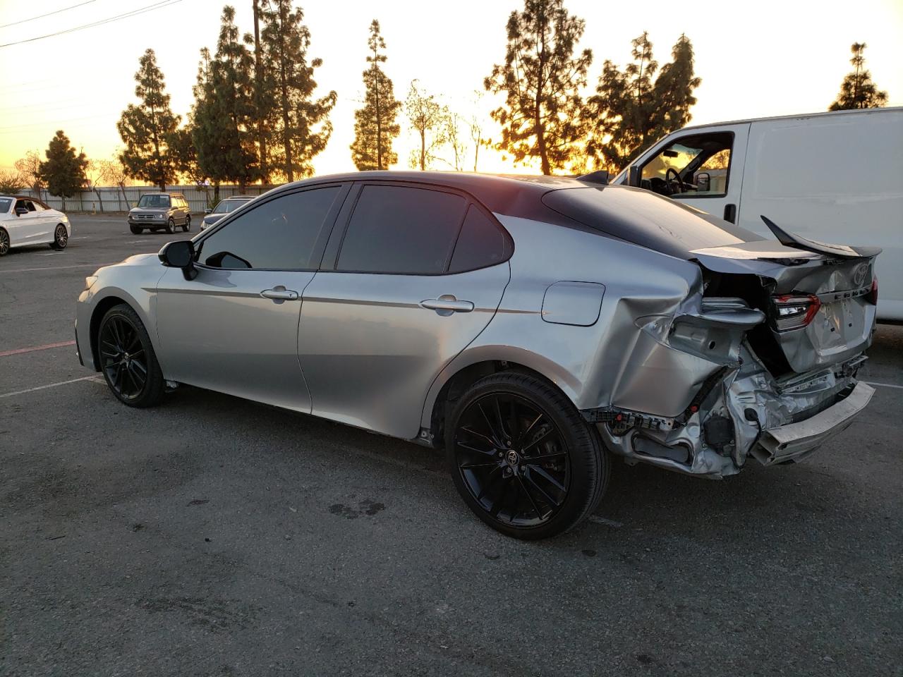 Image 2 of 2021 TOYOTA CAMRY XSE 2021 with VIN 4T1K61AK1MU473011