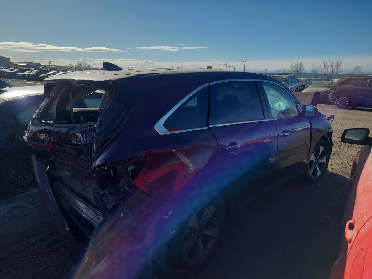Image 3 of 2016 ACURA MDX  2016 with VIN 5FRYD4H21GB002905