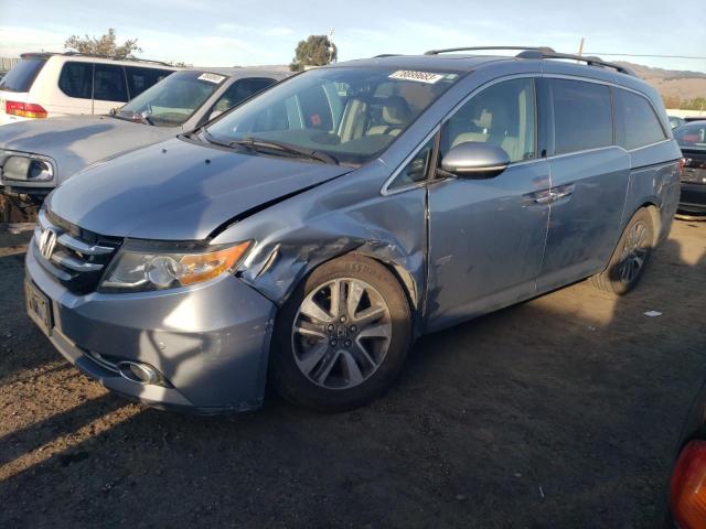 Image 1 of 2014 HONDA ODYSSEY TOURING 2014 with VIN 5FNRL5H99EB042240