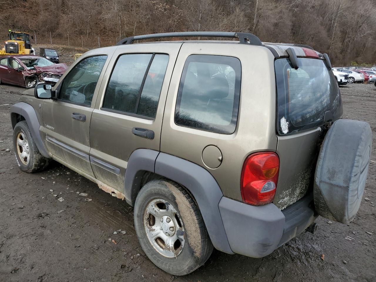 Image 2 of 2004 JEEP LIBERTY SPORT 2004 with VIN 1J4GL48K84W201662