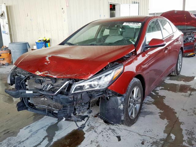 Image 2 of 2015 HYUNDAI SONATA SE 2015 with VIN 5NPE24AF0FH034283