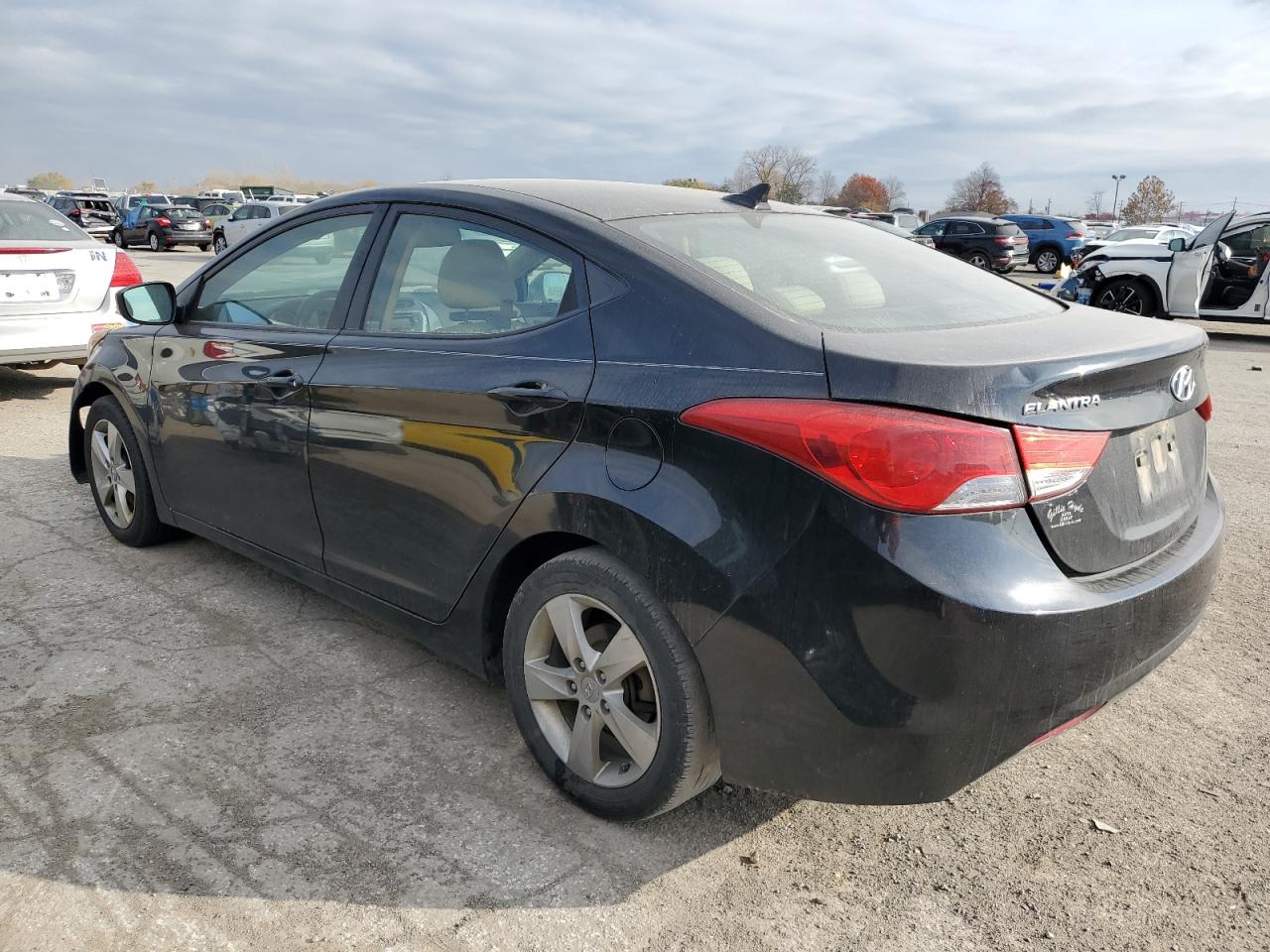 Изображение 2 2011 HYUNDAI ELANTRA GLS 2011 с VIN KMHDH4AE4BU120337