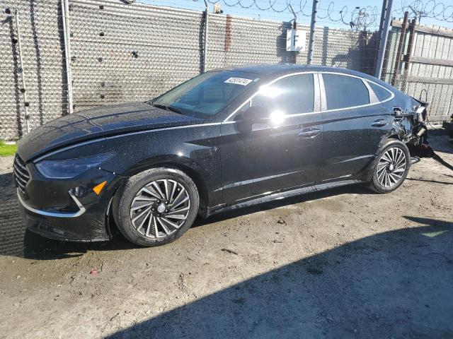 Image 1 of 2021 HYUNDAI SONATA HYBRID 2021 with VIN KMHL54JJ6MA026143