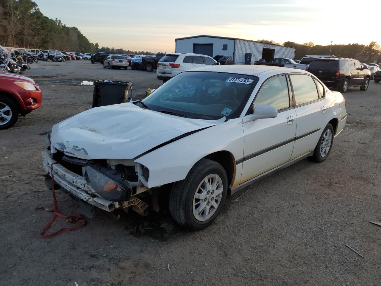 Image 1 of 2002 CHEVROLET IMPALA  2002 with VIN 2G1WF52E729128378