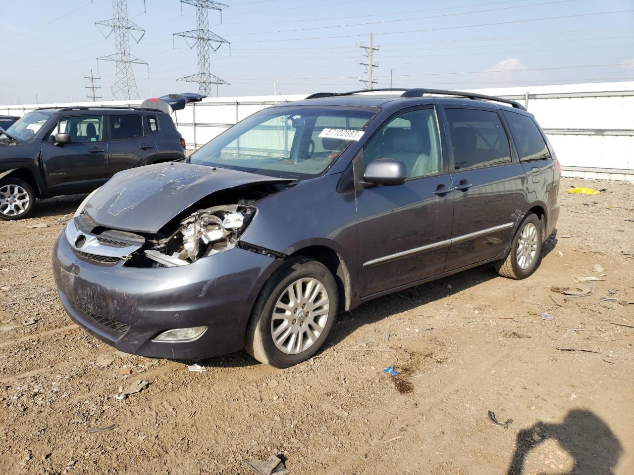 Image 1 of 2008 TOYOTA SIENNA XLE 2008 with VIN 5TDZK22C98S102099