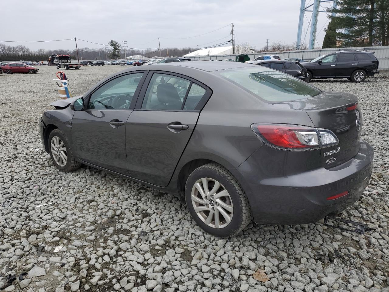 Image 2 of 2013 MAZDA 3 I 2013 with VIN JM1BL1WP2D1820008