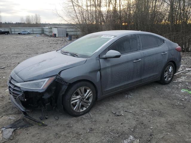 Image 1 of 2019 HYUNDAI ELANTRA SEL 2019 with VIN KMHD84LFXKU869729