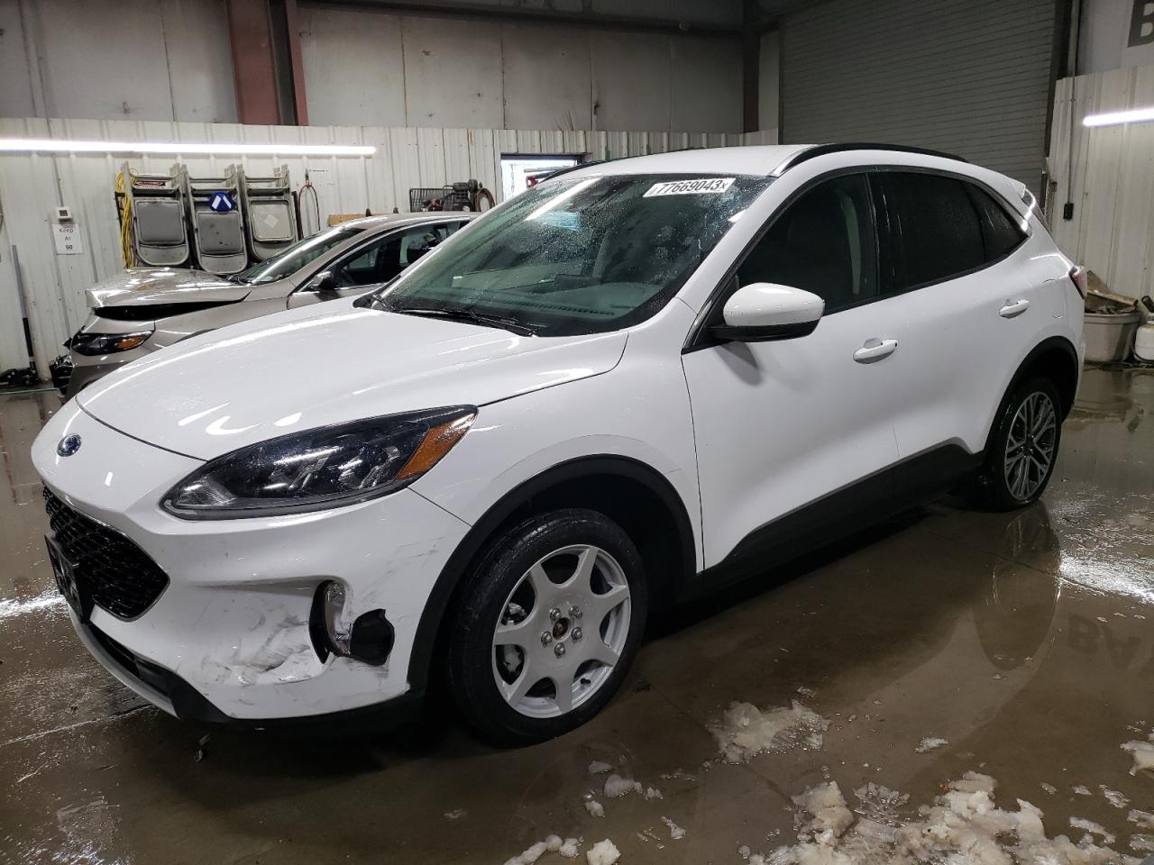 Image 1 of 2020 FORD ESCAPE SEL 2020 with VIN 1FMCU0H64LUA07326