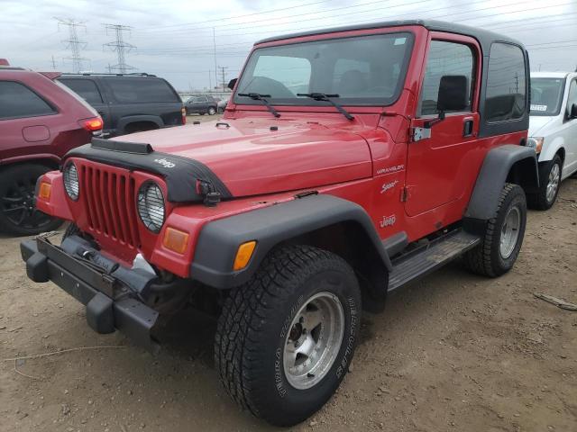 Изображение 1 2002 JEEP WRANGLER / TJ SPORT 2002 с VIN 1J4FA49SX2P748049